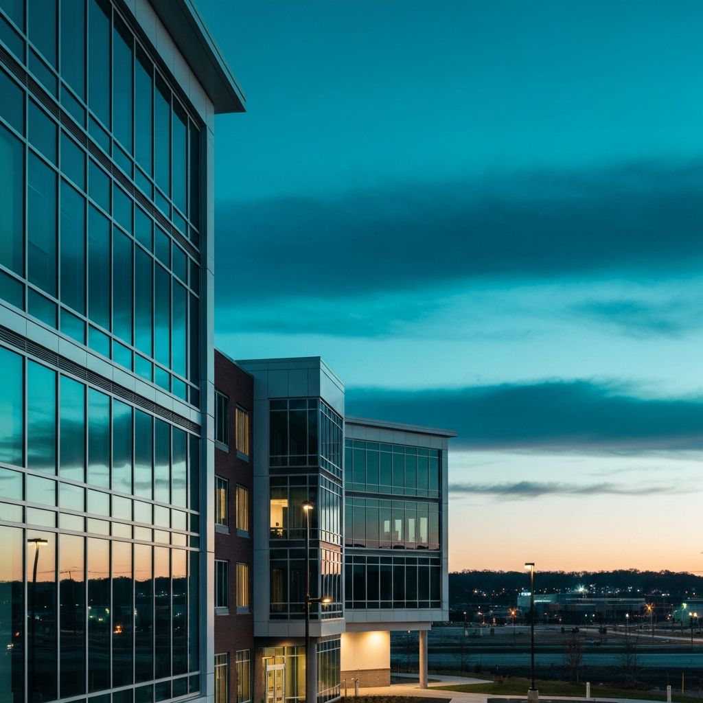 Healthcare building exterior